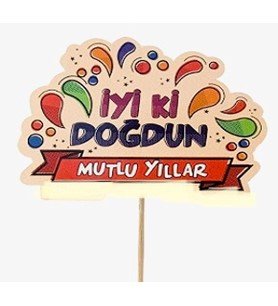 İyi Ki Doğdun pankartı - Ümraniye Aynı Gün Ücretsiz Teslimat