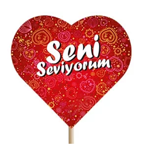 Seni Seviyorum pankartı - Ümraniye Aynı Gün Ücretsiz Teslimat
